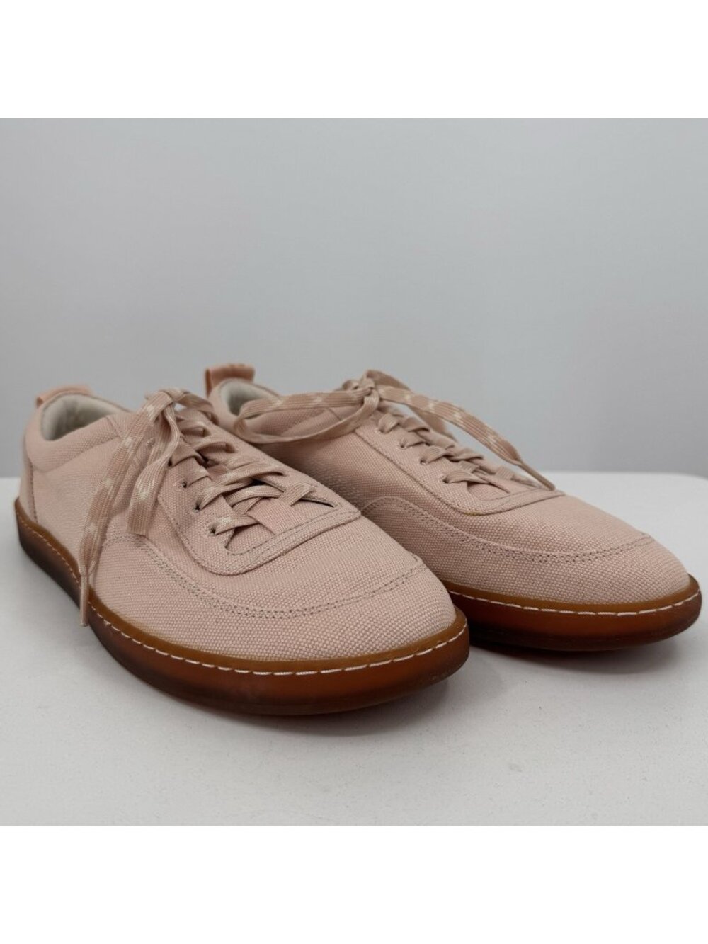 Everlane Tread Bare Sneaker size 13 Women's in Pink Canvas Classic Lace-up Shoes